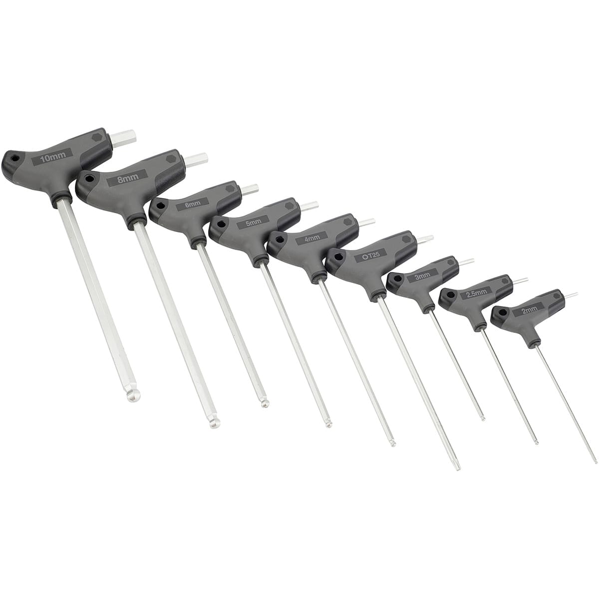 Sada 8 imbusových klíčů ve tvaru T a 1 klíč Torx BBB BTL-45S