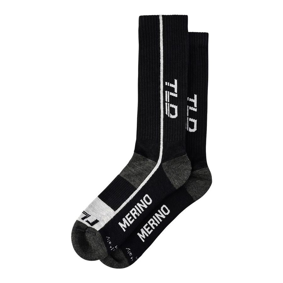 Socken TROY LEE DESIGNS CHILL MERINO Schwarz