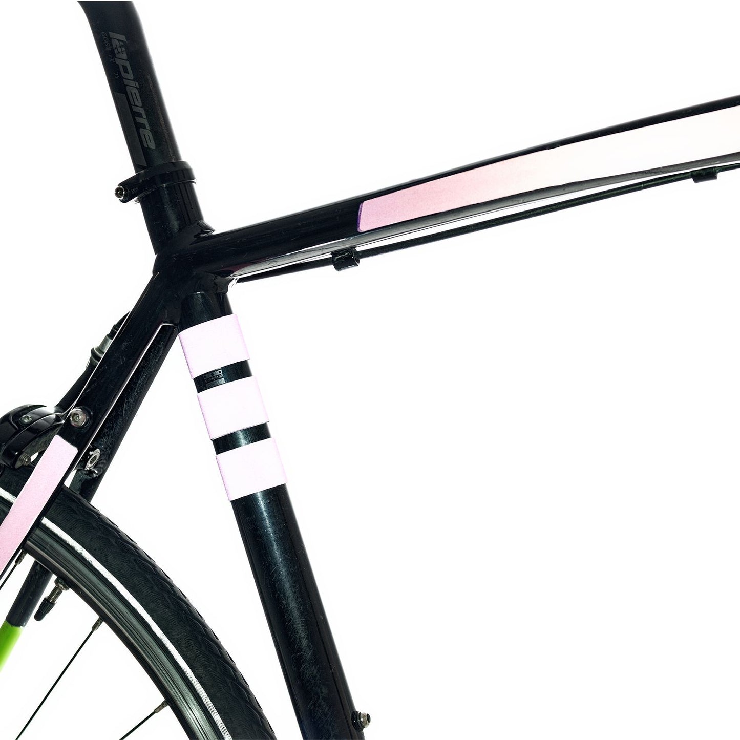 Reflektierende Sticker THE BEAM FRAME FLASH 2.0 Schwarz