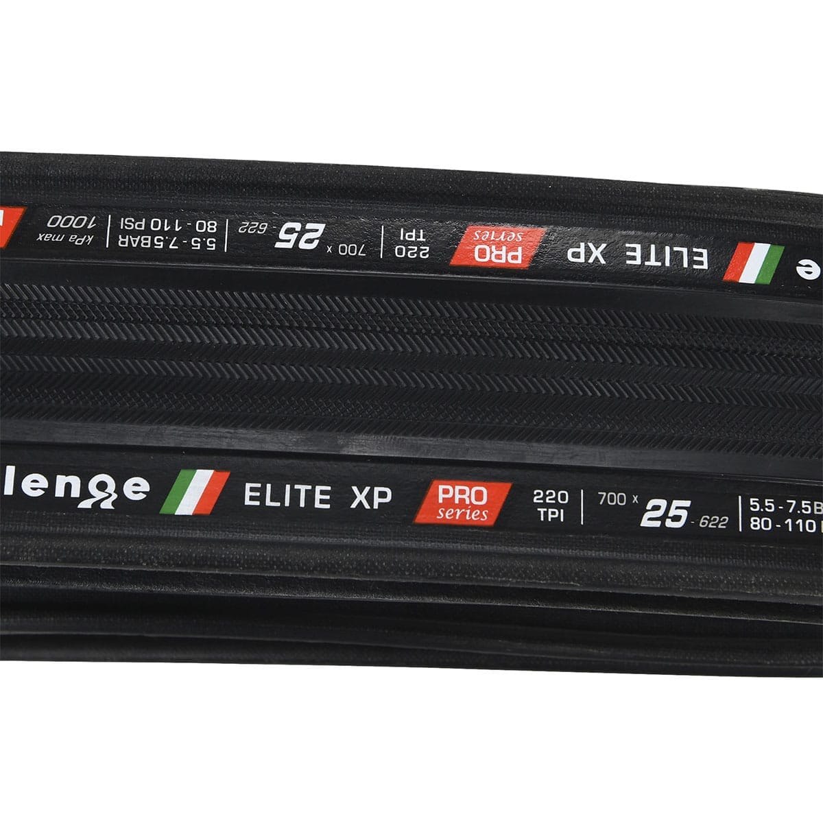 Neumático CHALLENGE OPEN ELITE XP 700x25c TubeType Flexible Negro