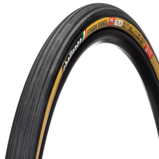 Pneu CHALLENGE OPEN STRADA BIANCA 700c Tubeless Ready Beige