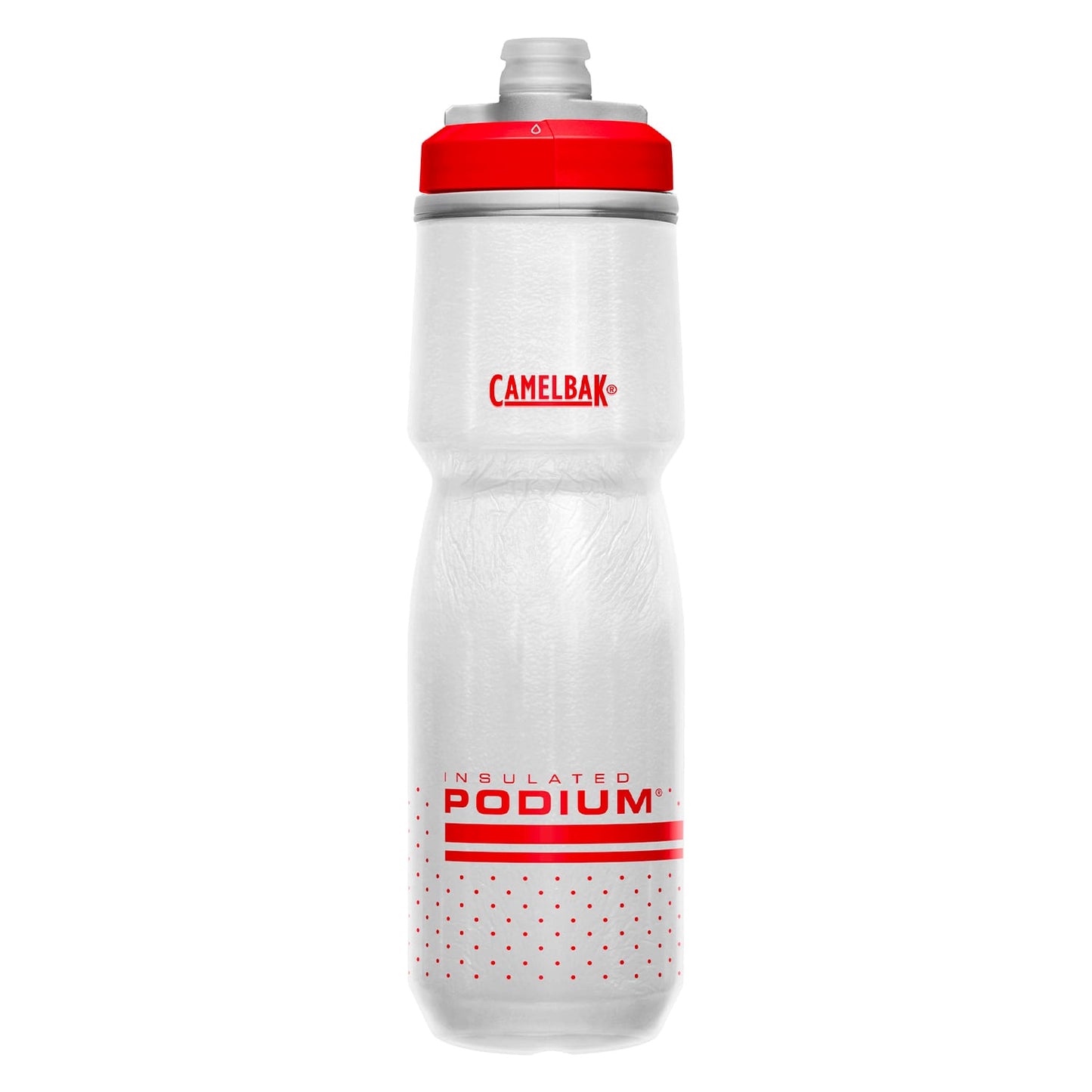 Termisk Drikkedunk CAMELBAK PODIUM CHILL Hvid/Rød