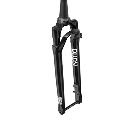 Black ROCKSHOX RUDY ULTIMATE RACE DAY 2 Fork 700c 12x100mm 45mm Offset
