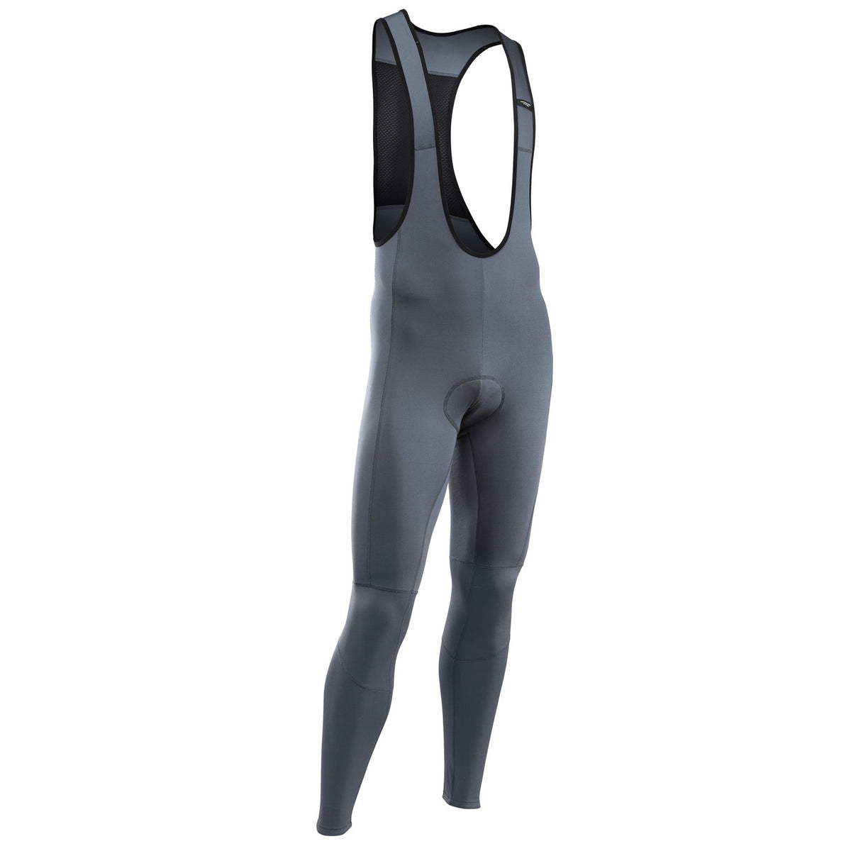 Dolge kolesarske hlače z naramnicami NORTHWAVE ACTIVE GEL, sive