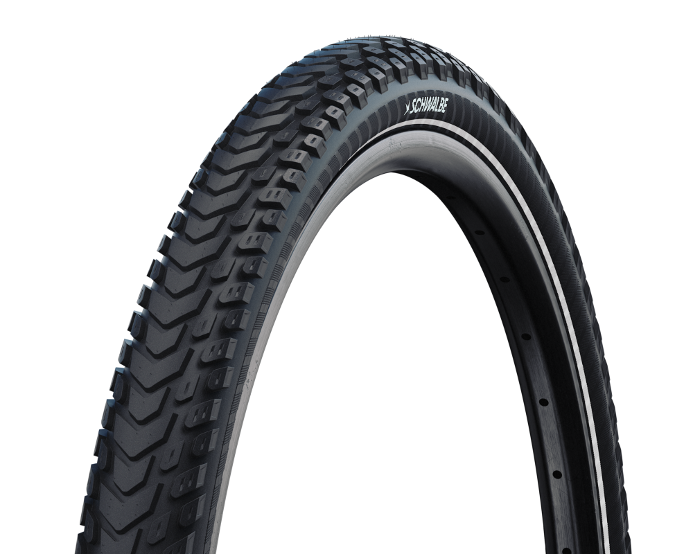 Pneu SCHWALBE MARATHON MONDIAL 700x42 ADDIX V-Guard Reflex TubeType Souple Noir
