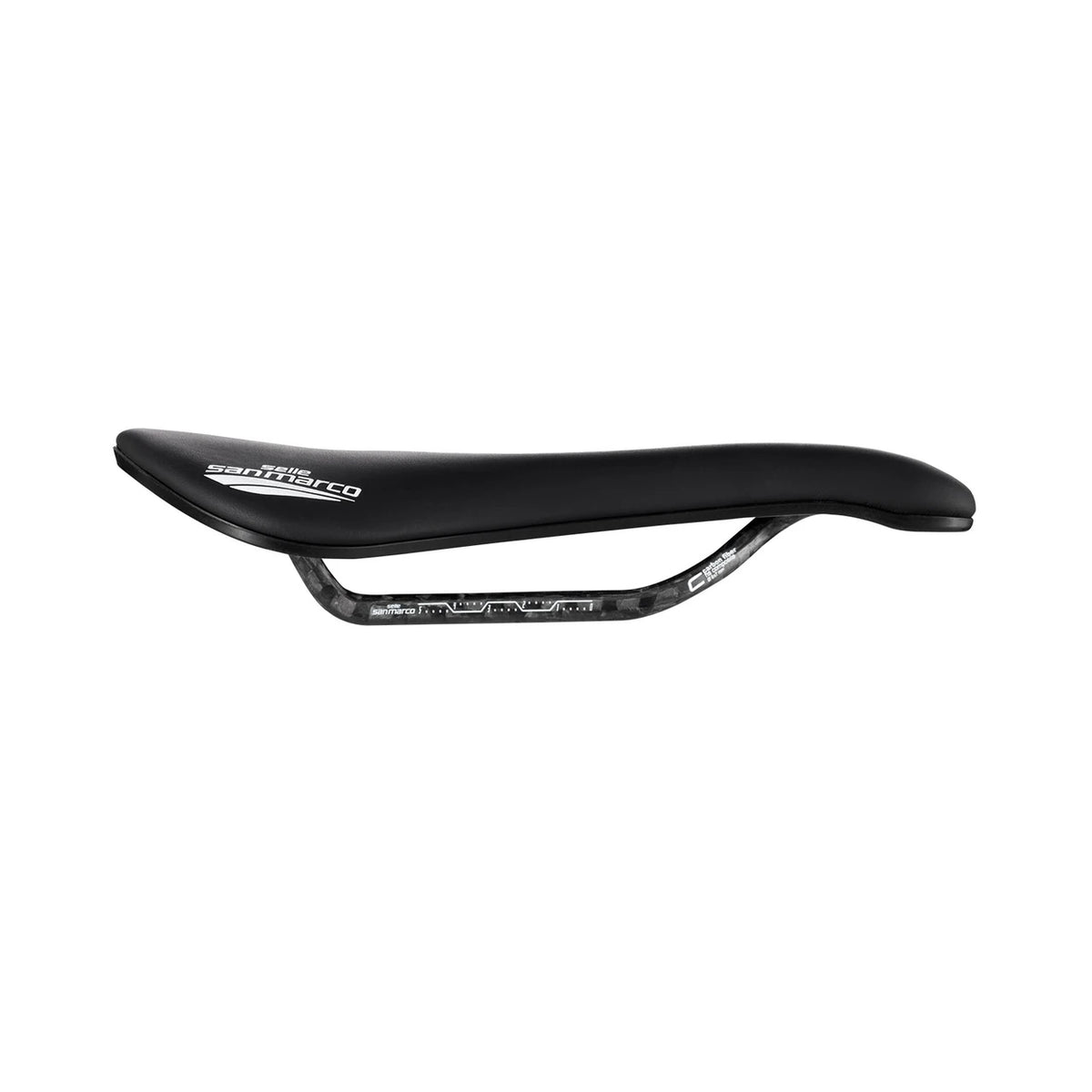 Sedlo SAN MARCO Aspide Short Carbon FX Pro Series S3 – pohľad zboku