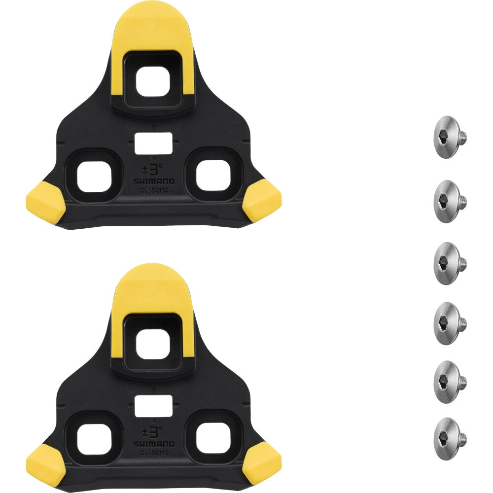 Klosæt SHIMANO SPD-SLR Gul 6° CL-SL110