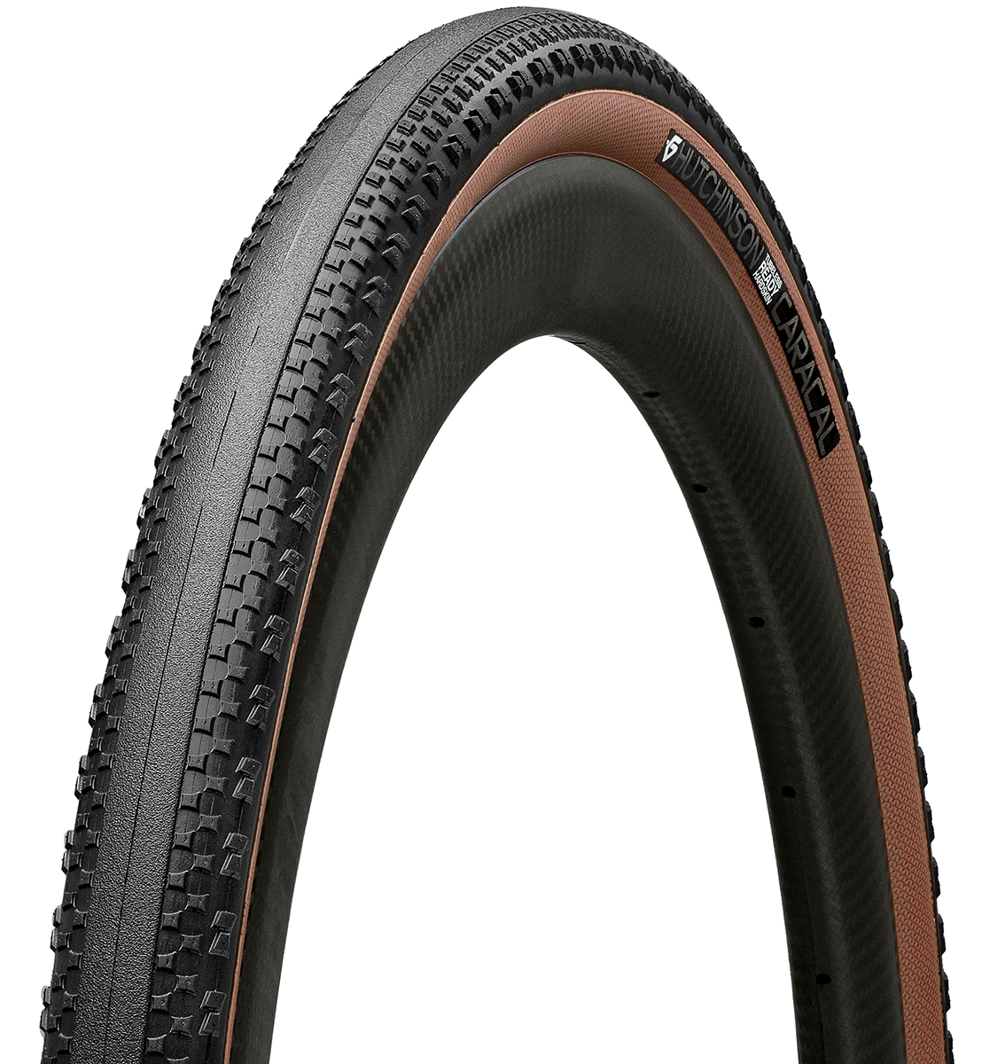 Pneumatico HUTCHINSON CARACAL HARDSKIN 700x40c Tubeless Ready Marrone