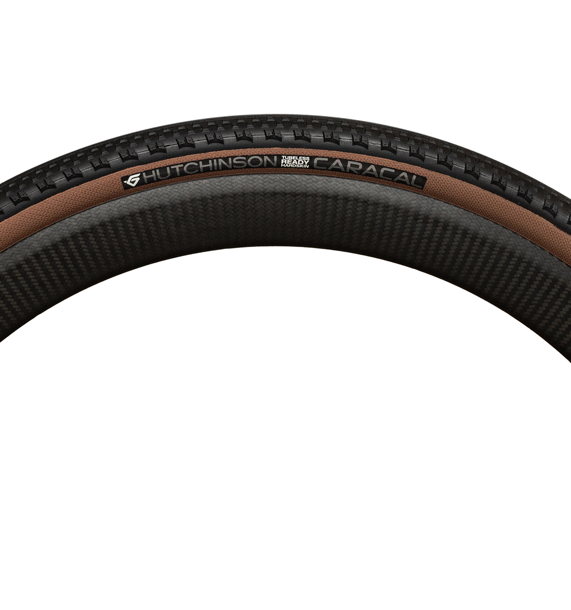Pneumatico HUTCHINSON CARACAL HARDSKIN 700x40c Tubeless Ready Marrone