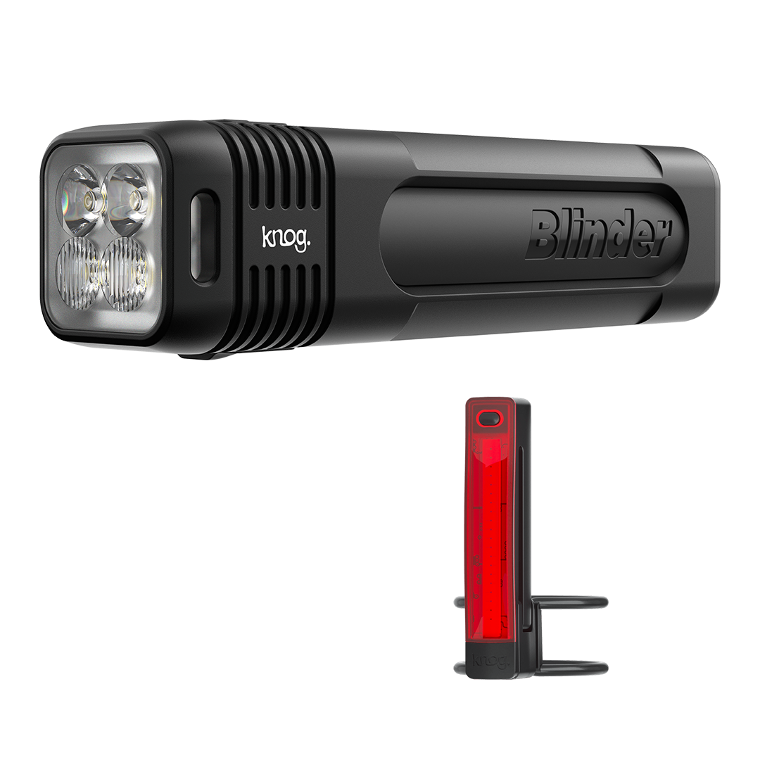 Etu- ja Takavalaisin KNOG BLINDER PRO 600 / PLUS REAR