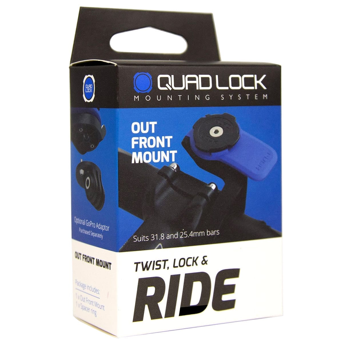 Fästhållare för Styre QUADLOCK OUT FRONT MOUNT
