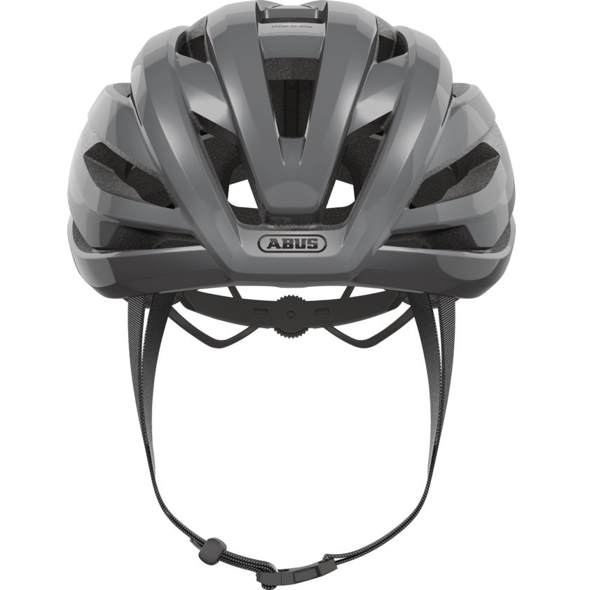 Weghelm ABUS STORMCHASER ACE Race Grijs