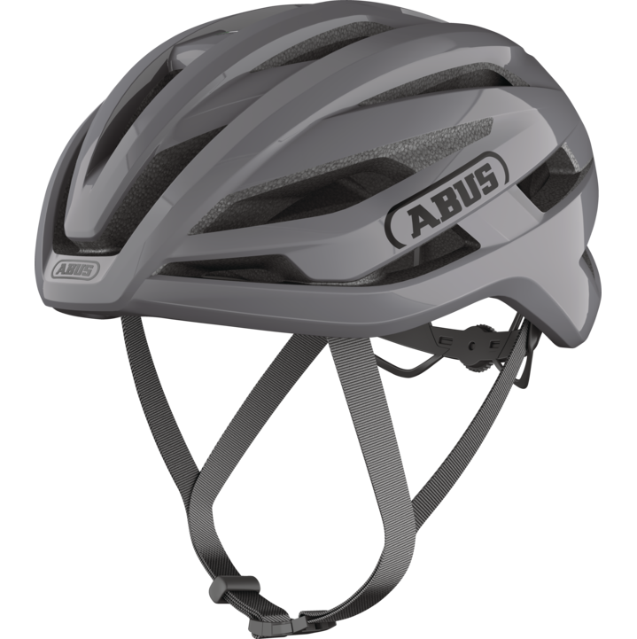 Weghelm ABUS STORMCHASER ACE Race Grijs
