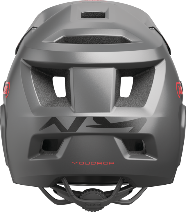 Capacete MTB ABUS YOUDROP FF Junior Ti Silver