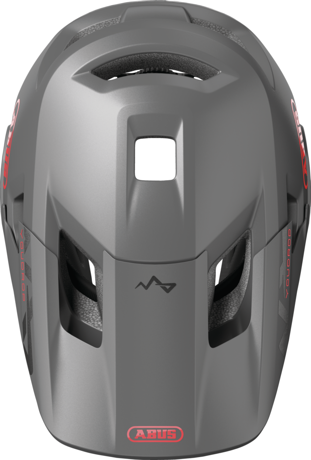 Capacete MTB ABUS YOUDROP FF Junior Ti Silver