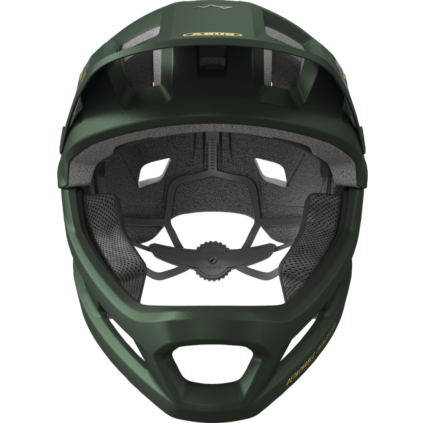 MTB-Helm ABUS YOUDROP FF Junior Moss Grün