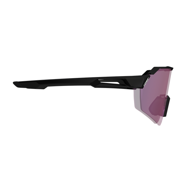 LEATT RIDEVIZ LITE LARGE Satiini Musta Linssi Iriz Crystal Violetti