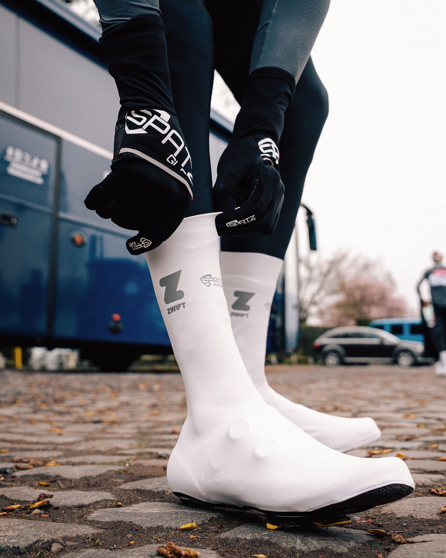 Návleky na Obuv SPATZWEAR SPATZ AQUASOKZ LONG Bílé