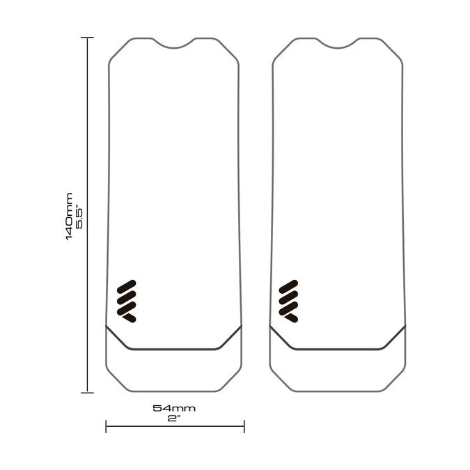Protección Adhesiva para Bielas ALL MOUNTAIN STYLE Transparente