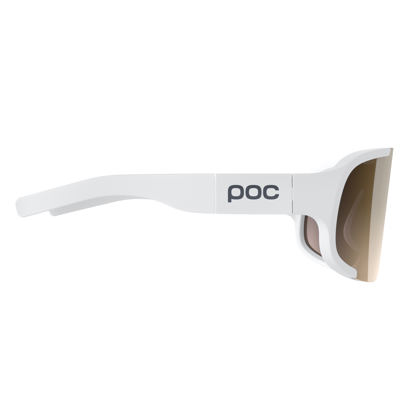 Lunettes POC ASPIRE Blanc Verre Clarity Trail Partly Sunny Silver
