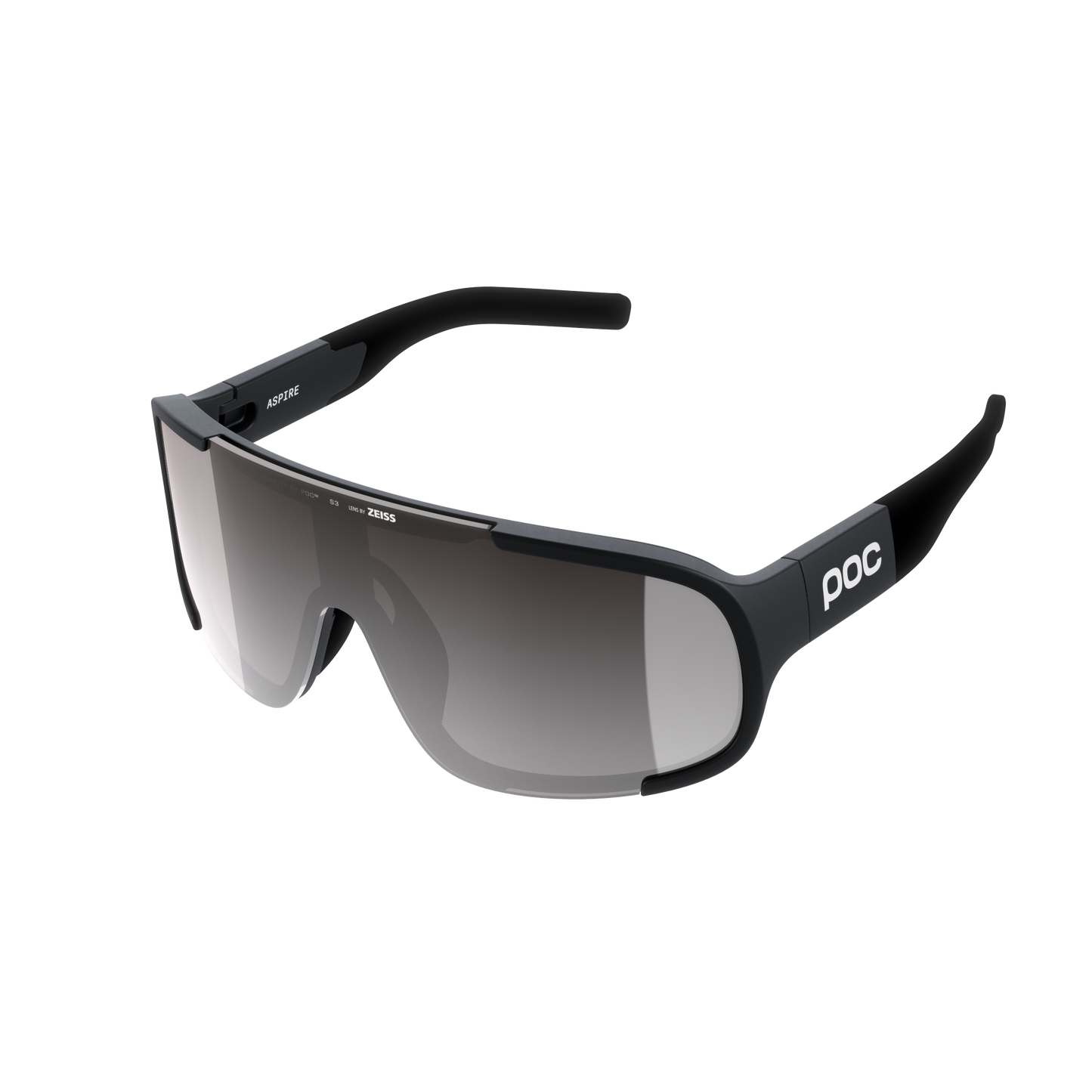Briller POC ASPIRE WF Sort Glas Clarity Road Sunny Silver