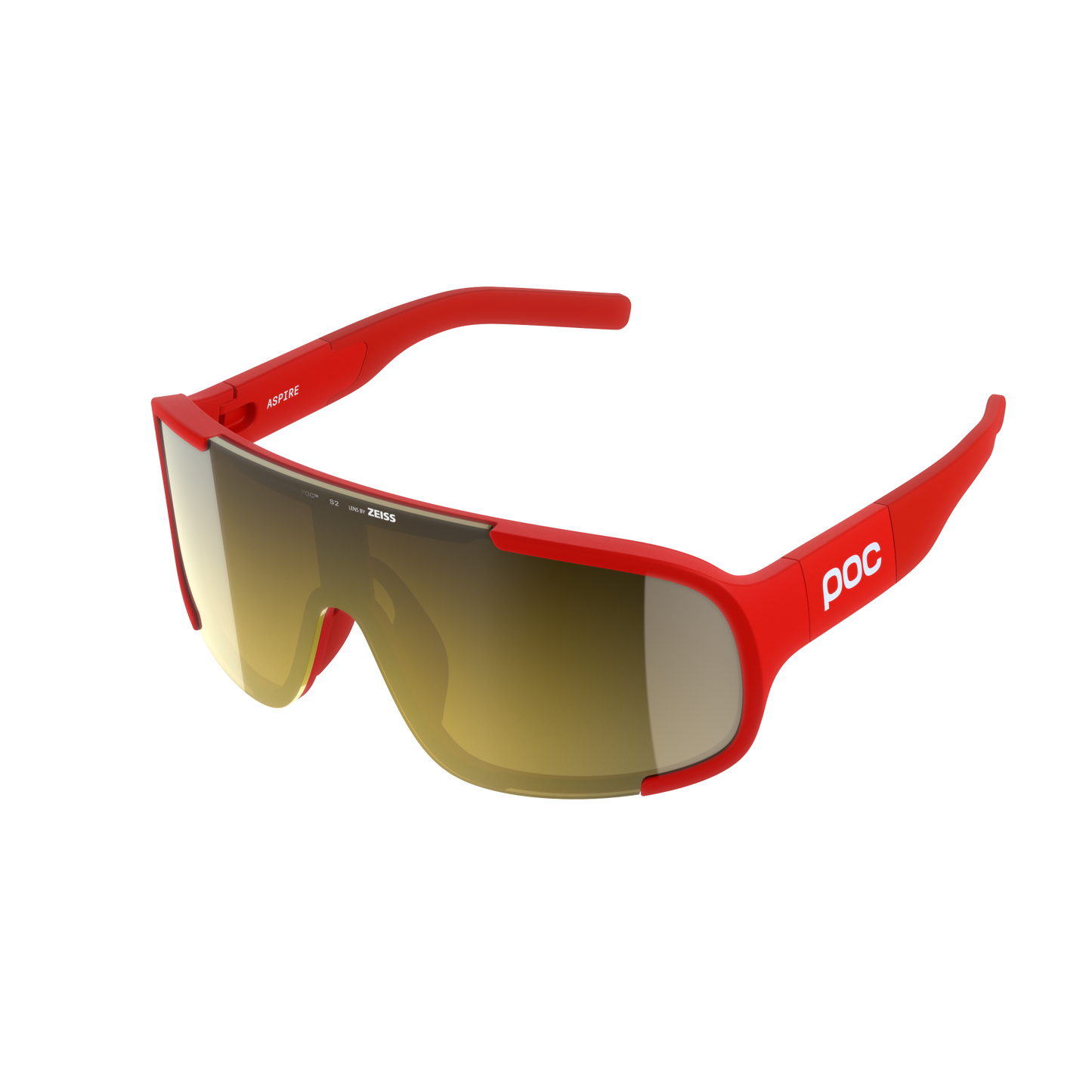 Bril POC ASPIRE Rood Lens Clarity Road Partly Sunny Gold