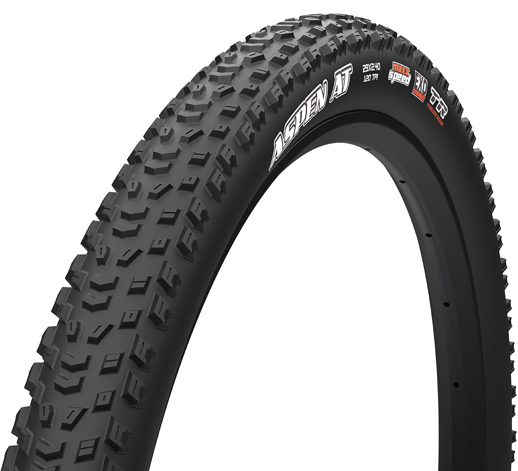 MAXXIS ASPEN AT 32x2.40 Dæk Exo MaxxSpeed Tubeless Ready Foldbart Sort