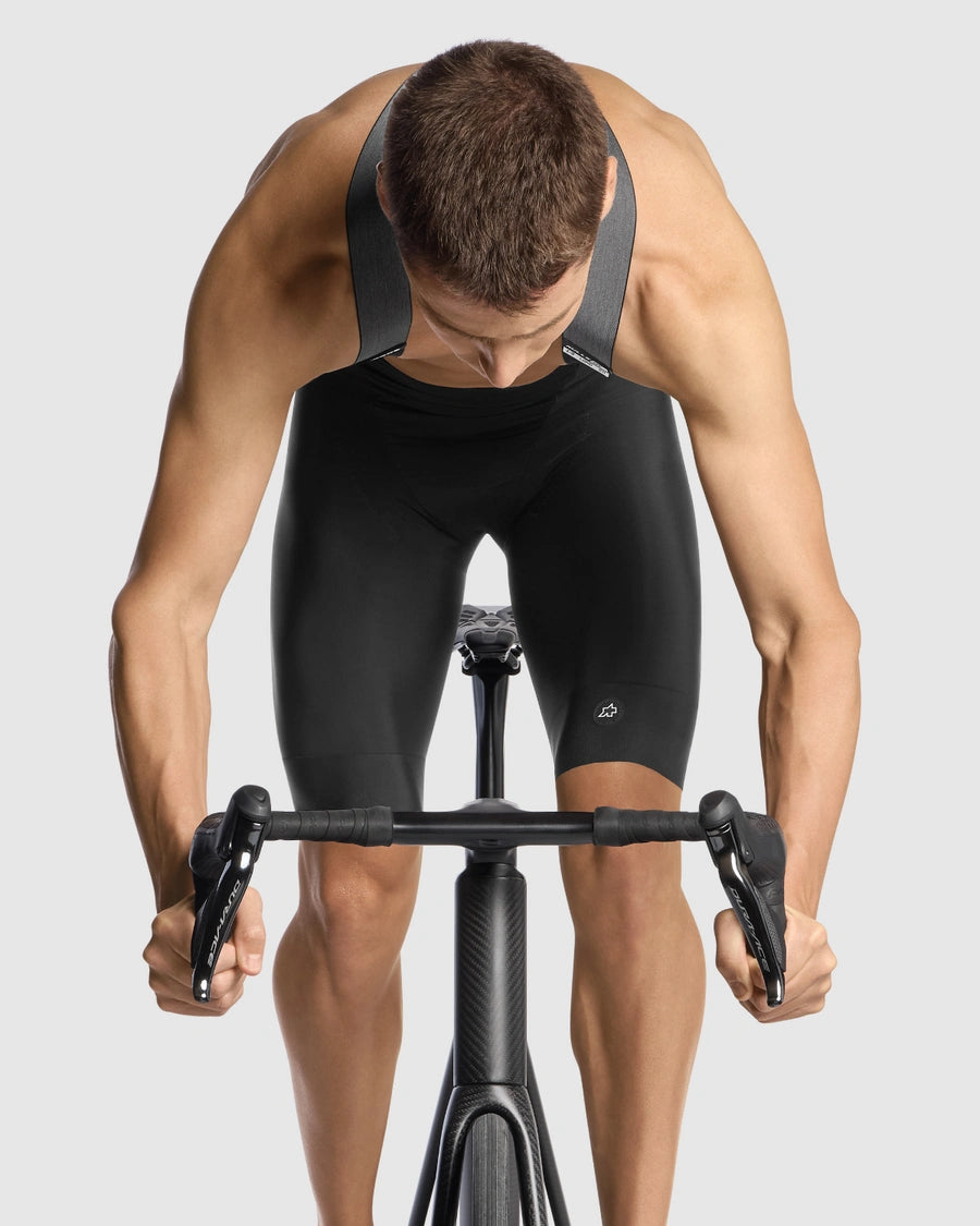 ASSOS MILLE GTS S11 Long korte bukser med seler Sort