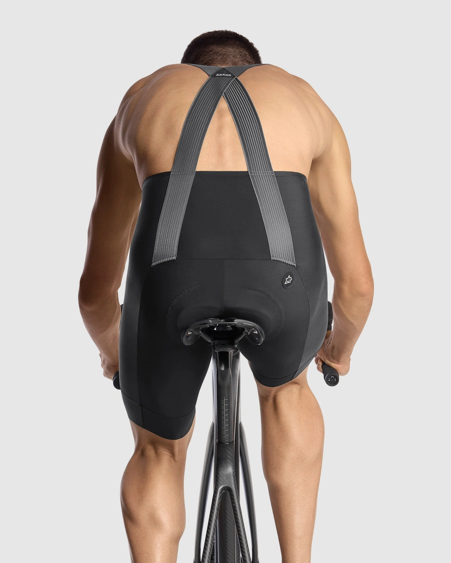 ASSOS MILLE GTS S11 Long korte bukser med seler Sort