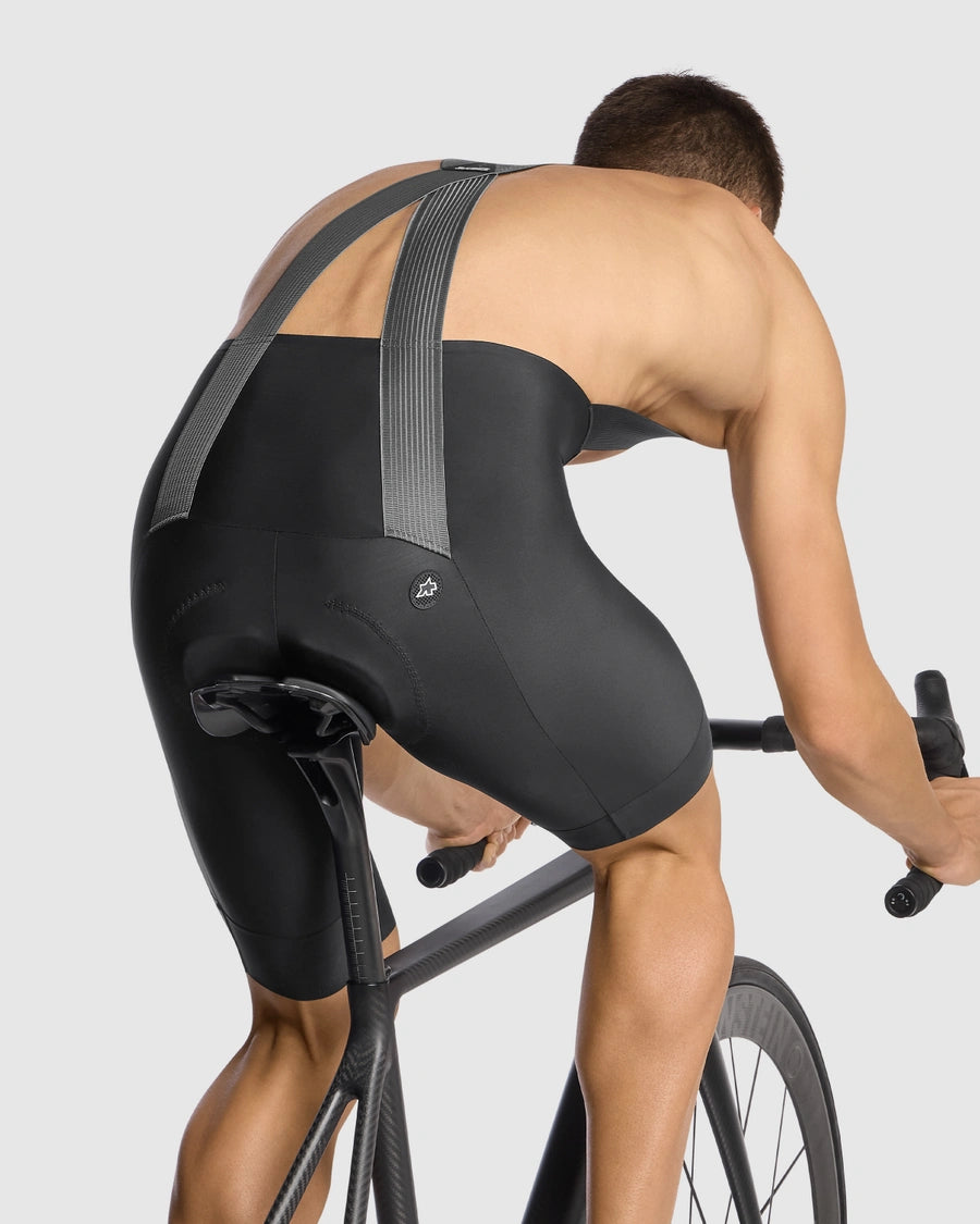 ASSOS MILLE GTS S11 Long korte bukser med seler Sort