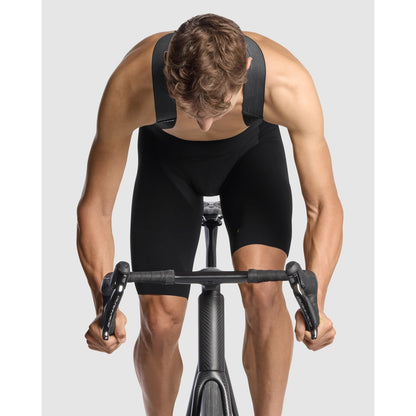 Lühikesed Traksidega Rattapüksid ASSOS EQUIPE RSR S11 Must