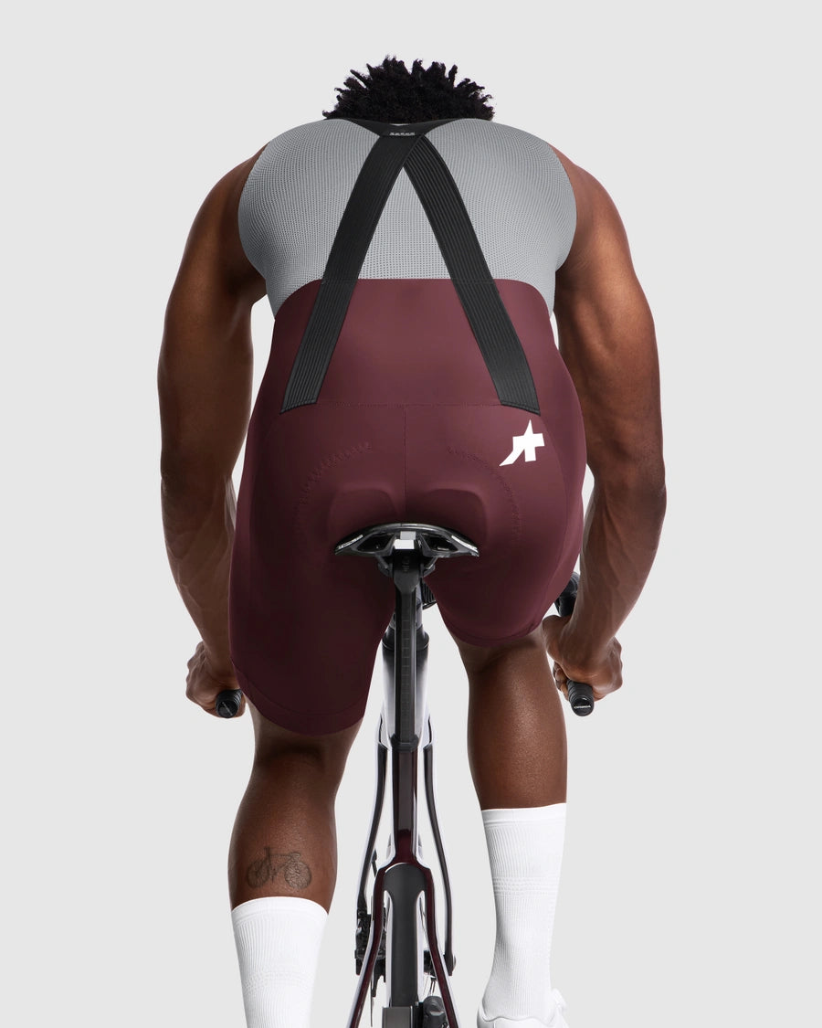 Bib-shorts ASSOS MILLE GT S11 Burgundy Red