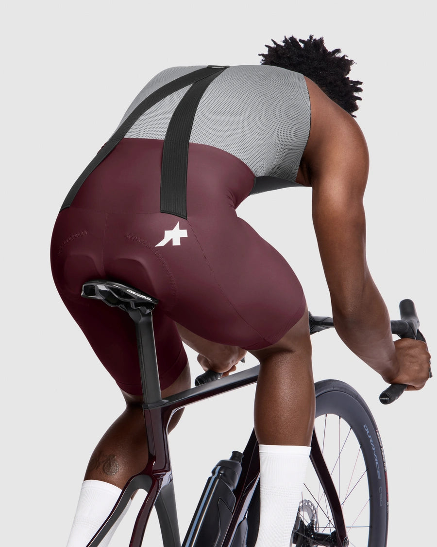 Bib-shorts ASSOS MILLE GT S11 Burgundy Red