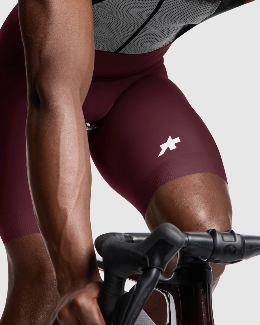 Bib-shorts ASSOS MILLE GT S11 Burgundy Red