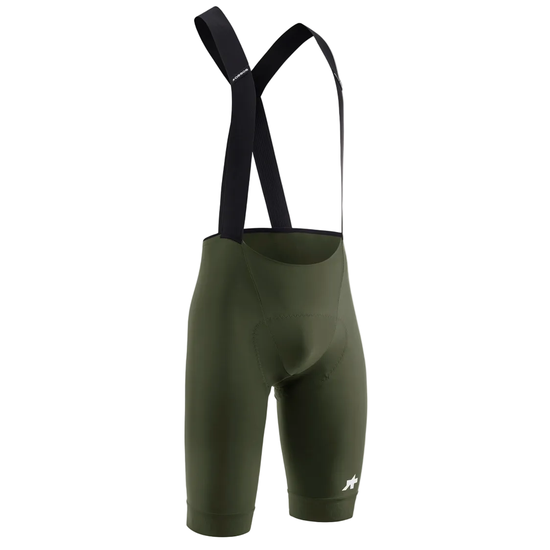 Krátký laclový cyklistický dres ASSOS MILLE GT S11 Moss Green