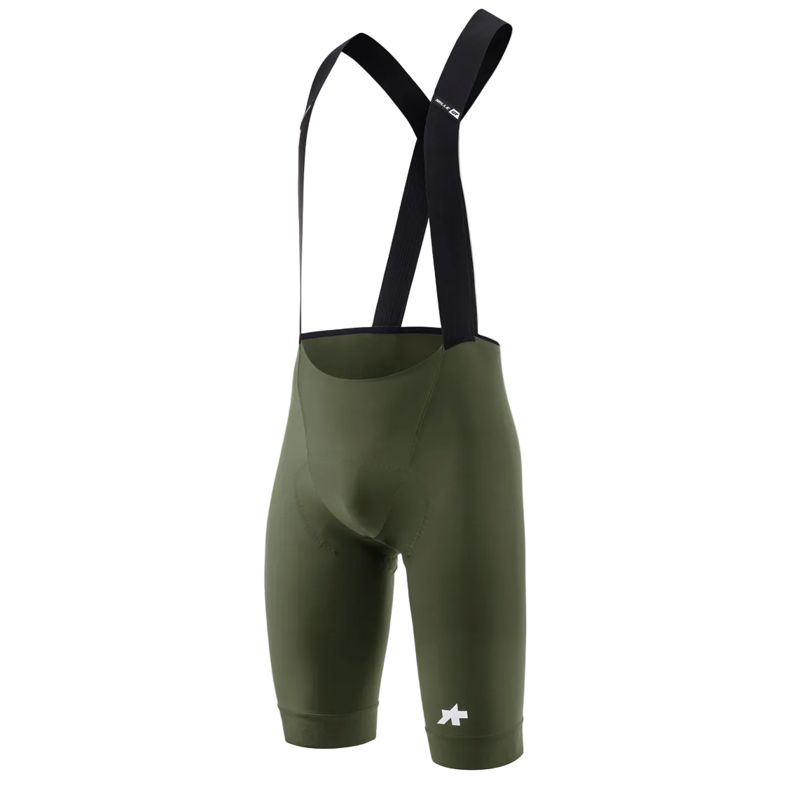 Krátký laclový cyklistický dres ASSOS MILLE GT S11 Moss Green