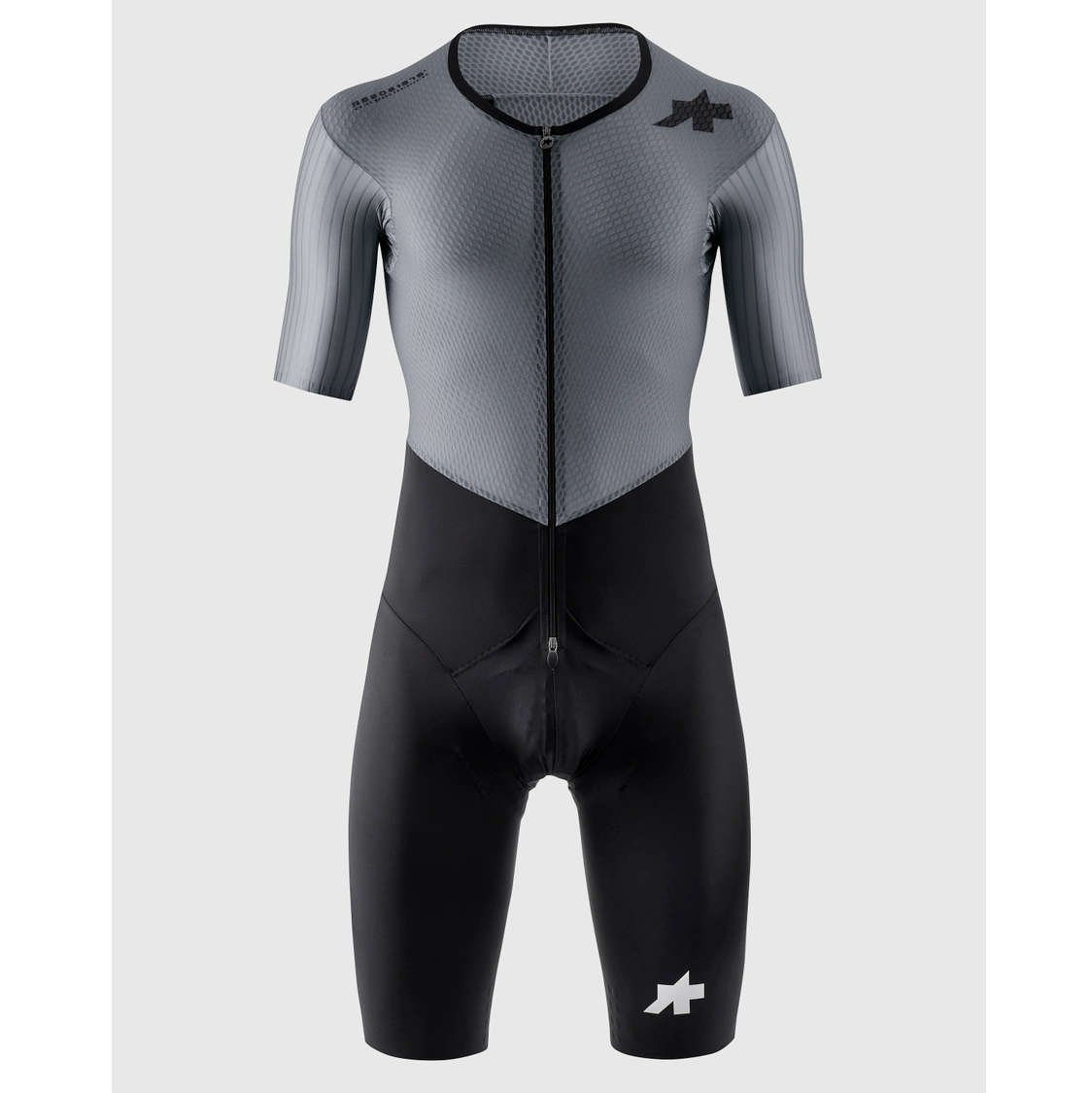 Einteiler ASSOS EQUIPE RS LE HOUDINI S11 Grau/Schwarz