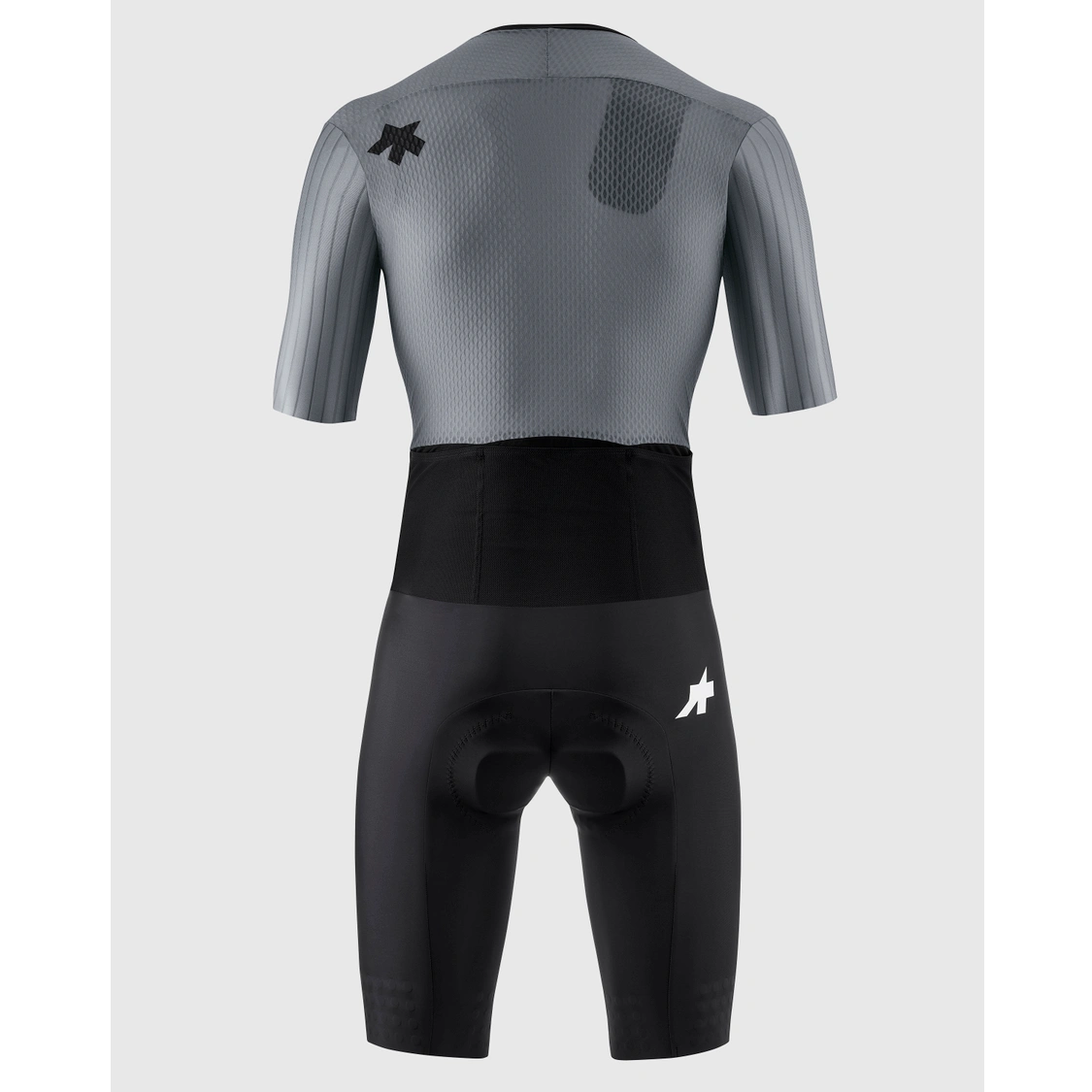 Einteiler ASSOS EQUIPE RS LE HOUDINI S11 Grau/Schwarz