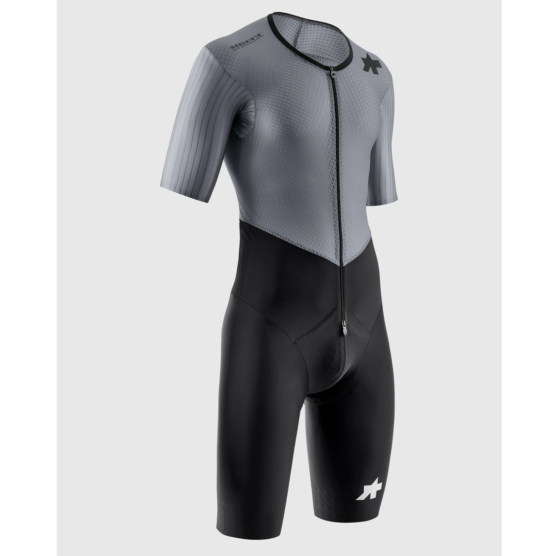 Einteiler ASSOS EQUIPE RS LE HOUDINI S11 Grau/Schwarz