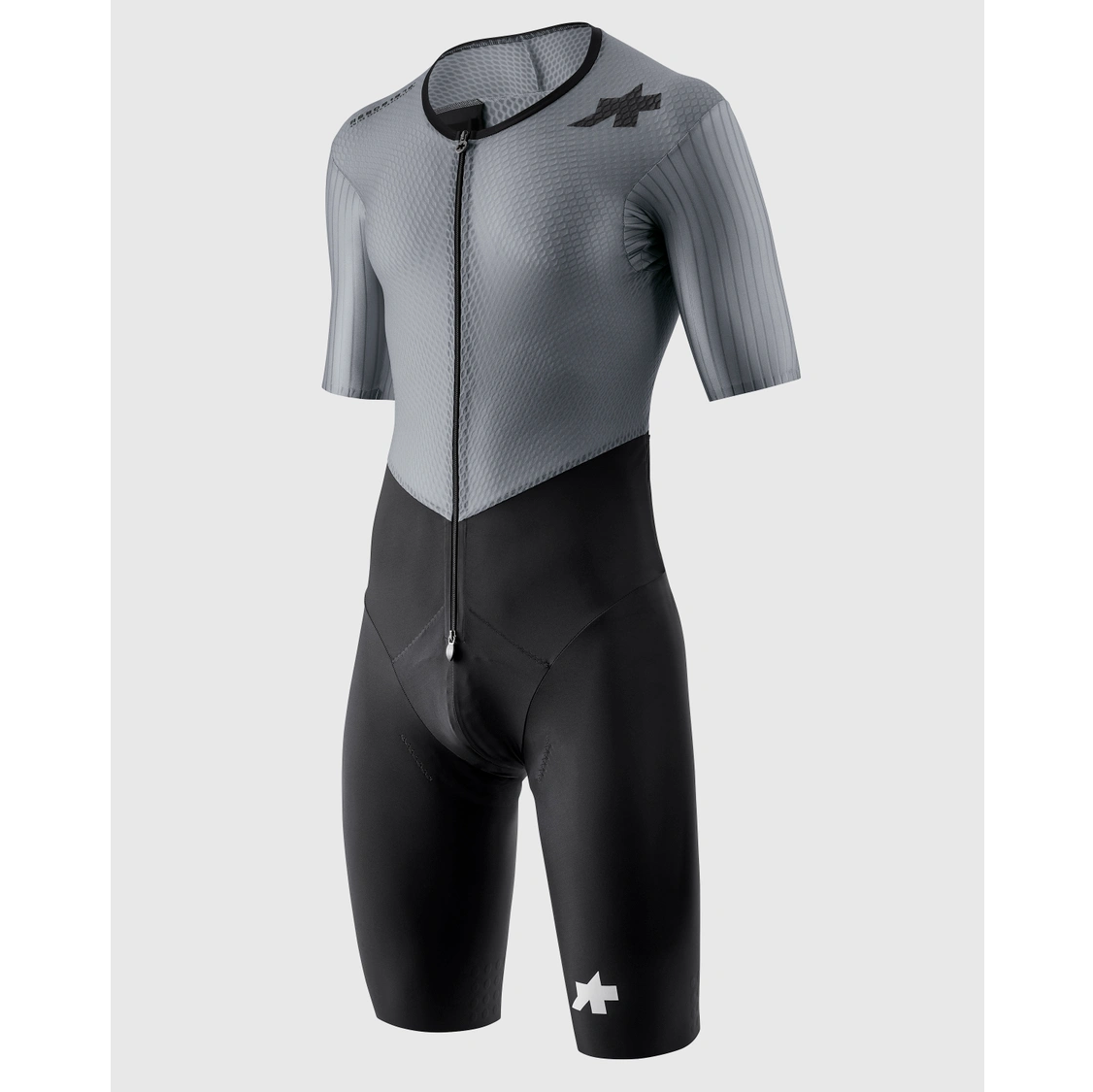 Einteiler ASSOS EQUIPE RS LE HOUDINI S11 Grau/Schwarz