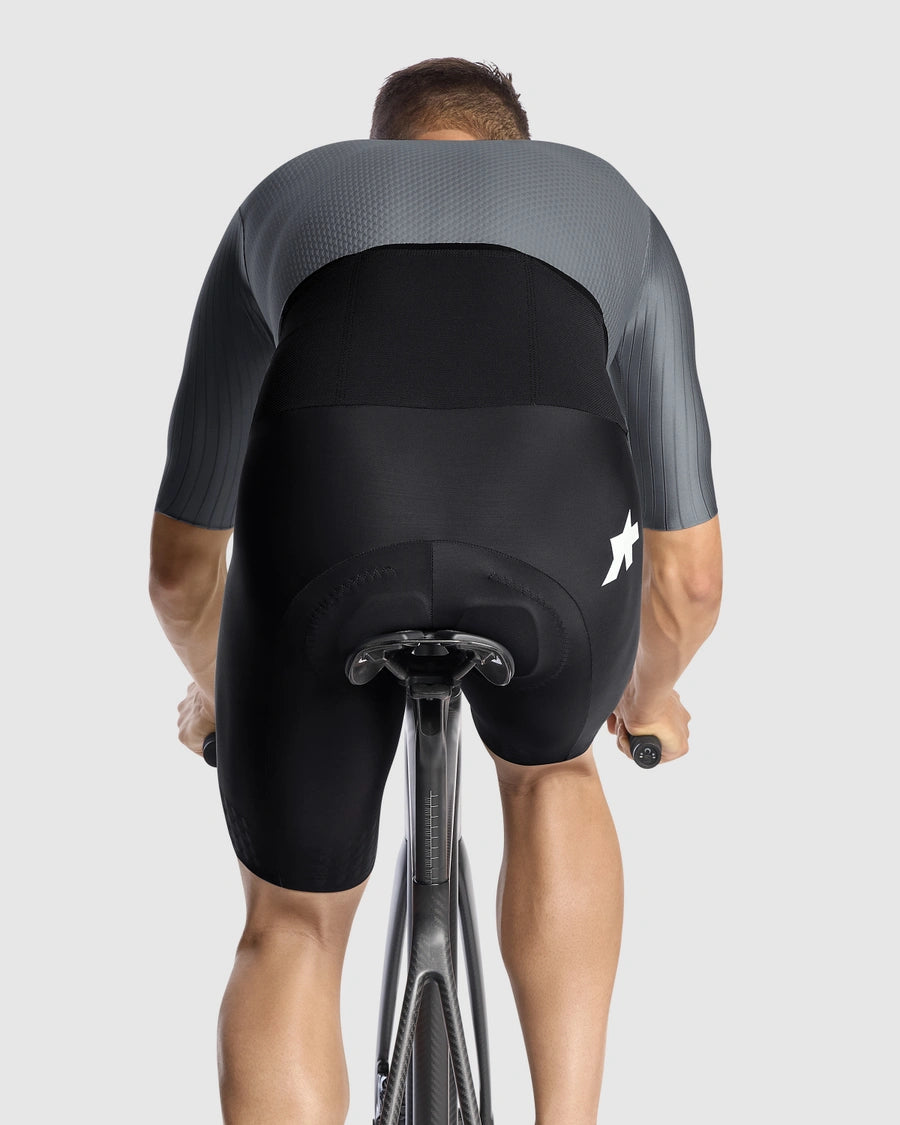 Einteiler ASSOS EQUIPE RS LE HOUDINI S11 Grau/Schwarz