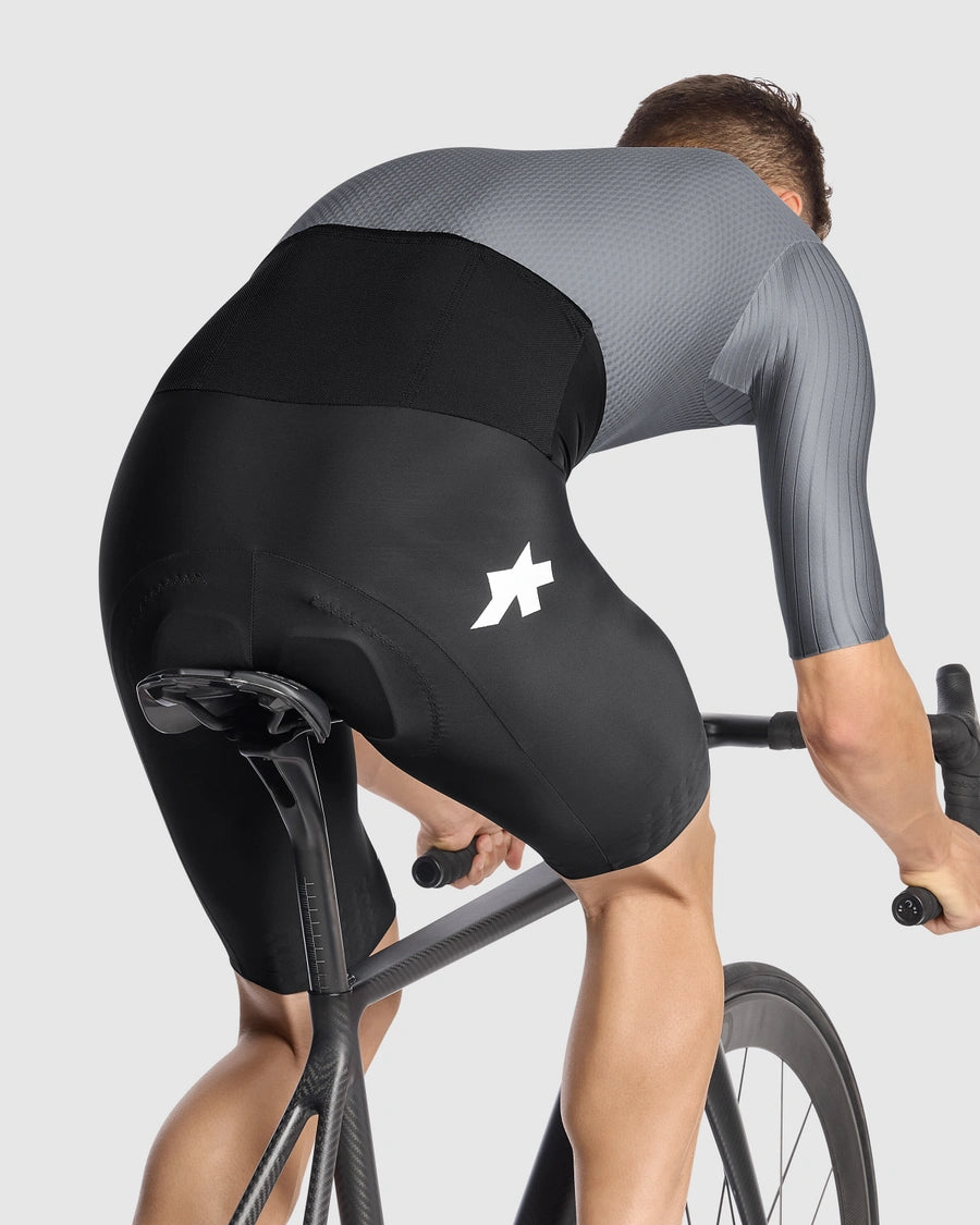Einteiler ASSOS EQUIPE RS LE HOUDINI S11 Grau/Schwarz