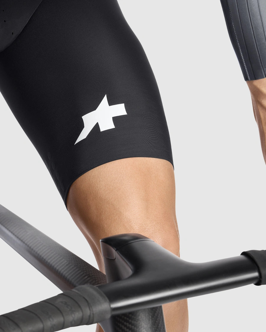 Einteiler ASSOS EQUIPE RS LE HOUDINI S11 Grau/Schwarz