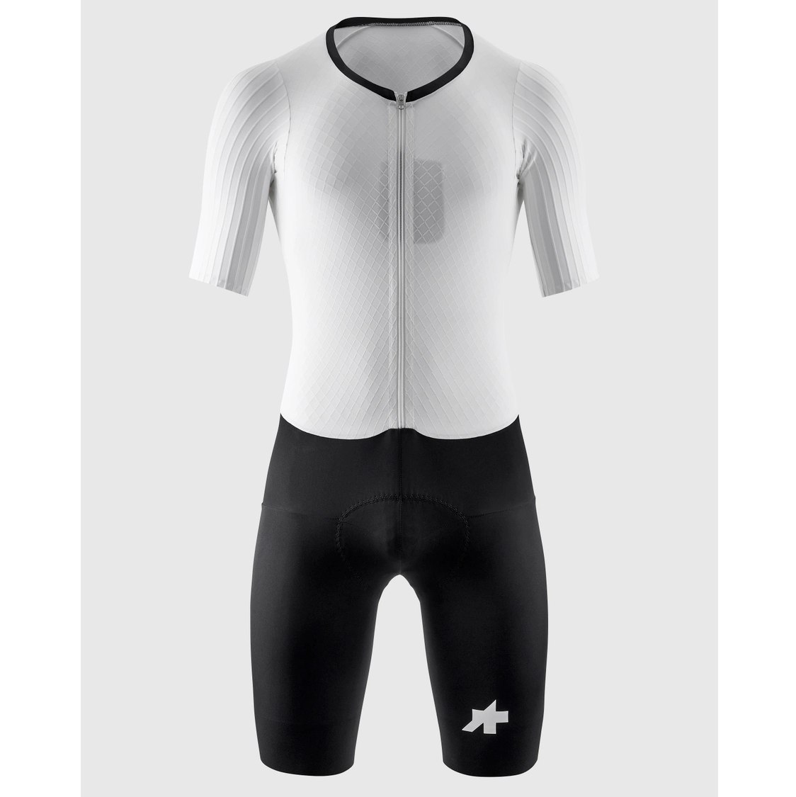 Kombinéza ASSOS EQUIPE RS RAPIDFIRE S11 bílá/černá