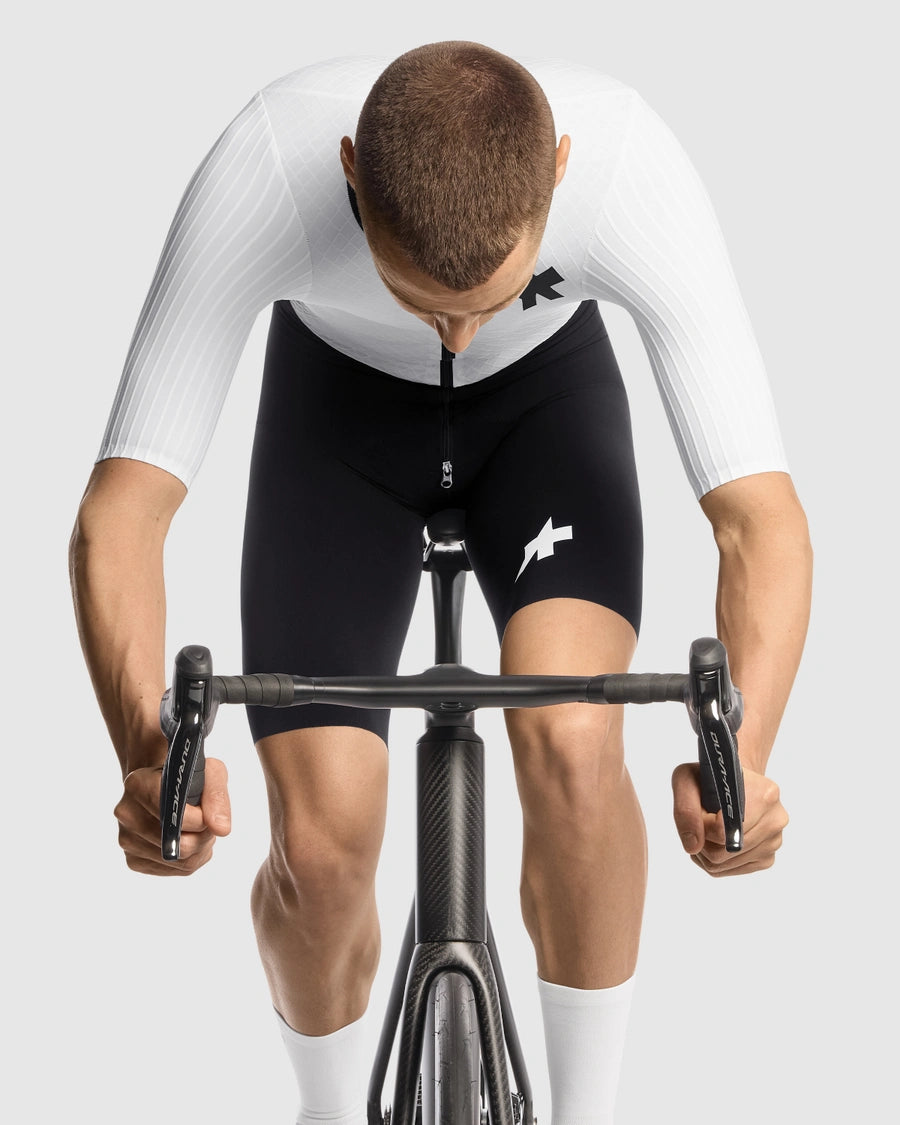 Kombinéza ASSOS EQUIPE RSR BOLIDE S11 Bílá/Černá