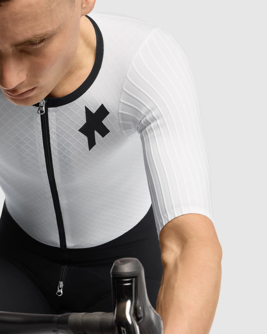 Kombinéza ASSOS EQUIPE RSR BOLIDE S11 Bílá/Černá