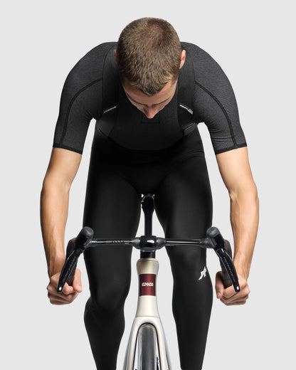 Must traksidega pikk rattapüks ASSOS EQUIPE RS SPRING FALL S11 EVO