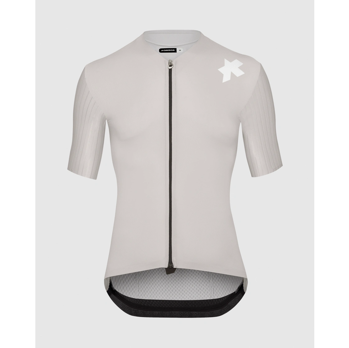 Wielrenshirt ASSOS EQUIPE RS S11 Korte Mouwen Almond Milk