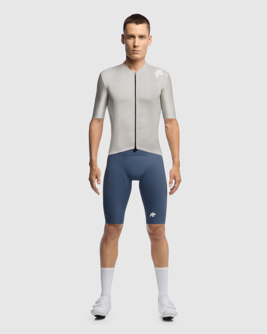 Wielrenshirt ASSOS EQUIPE RS S11 Korte Mouwen Almond Milk
