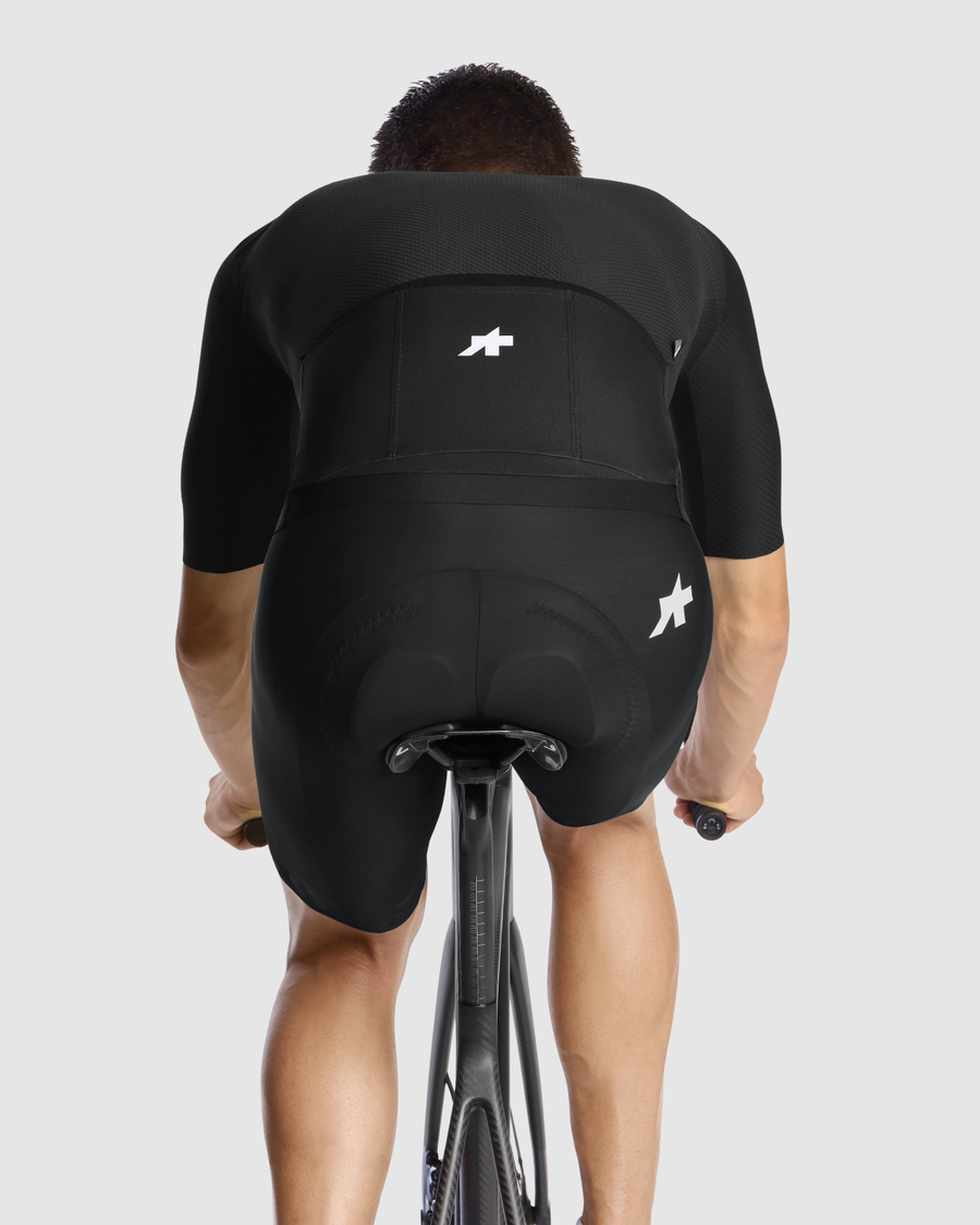 Cykeltrøje ASSOS EQUIPE R S11 Korte ærmer Sort